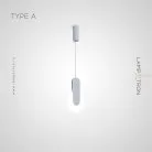 Подвесной светильник MARENA Модель A. Белый цвет. Теплый свет Lampatron 2673-25428