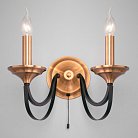 Бра Eurosvet 60098/2 черный a045209 Lazzaro