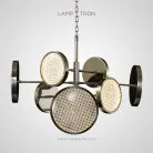 Люстра ULF CH 8 плафонов Lampatron 8475-23355