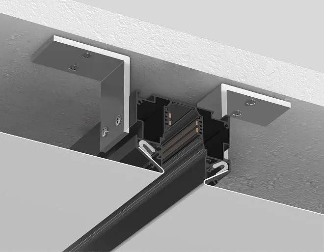 Шинопровод черный IP20 48V 2000*62,5*51,5 Ambrella light GL3347 BK track system