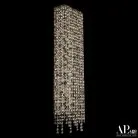 Бра светодиодные хрустальные APL LED SH500.B1.20-70.B.Ni.4000.Clear.801.731 Sicilia