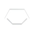 Накладной светодиодный светильник 69Вт 3000K Donolux dl18516c031w69 Hex