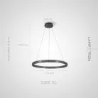 Кольцевые люстры и светильники ESTHER Размер XL Lampatron 8896-25167