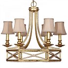 Подвесная люстра Foiling Spider Web Gold 6 ImperiumLoft 143863-22 40.2470