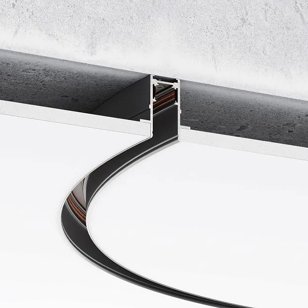 Встраиваемый радиусный шинопровод черный ? 0,8 м Elektrostandard 85158/00 Slim Magnetic a066494 Встраиваемый радиусный шинопровод черный ? 0,8 м Elektrostandard 85158/00 Slim Magnetic a066494