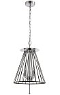 Светильник подвесной Crystal Lux MODESTO SP3 BLACK/CHROME 0970/203