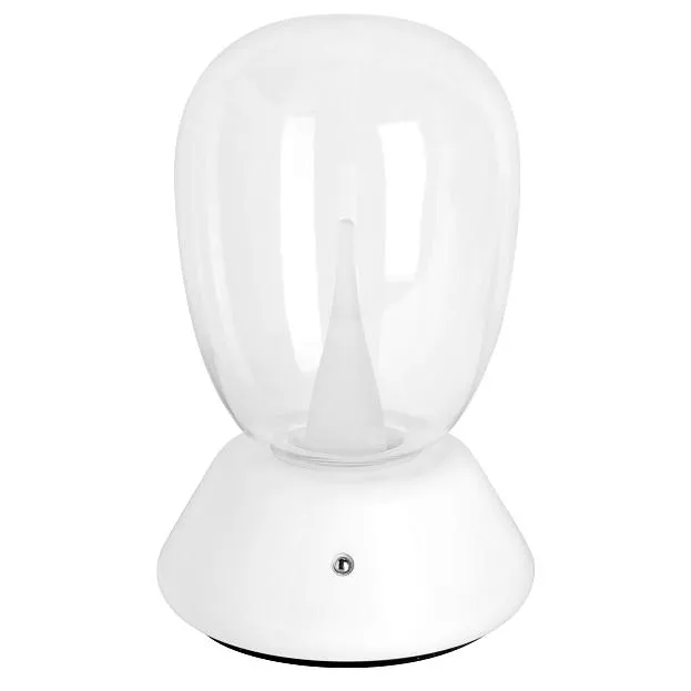 Настольная лампа LED 10W 800LM G БЕЛЫЙ/ПРОЗРАЧНЫЙ 3000K Lightstar 807906 Uovo III