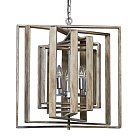 Подвесная люстра Contemporary 7 Layer Spiral Driftwood Chandelier Light ImperiumLoft 123376-22 40.2127