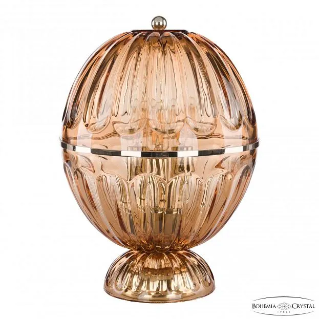 Настольная лампа Bohemia Ivele Crystal 5480L/22 G Amber/M-1H