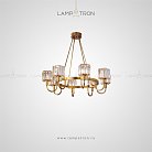 Кольцевые люстры и светильники AIRIN Модель В. 8 плафонов (кольцо). Lampatron 3476-8521