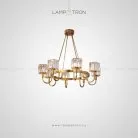 Кольцевые люстры и светильники AIRIN Модель В. 8 плафонов (кольцо). Lampatron 3476-8521