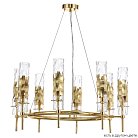 Подвесная люстра Crystal Lux PRIMAVERA SP8 GOLD