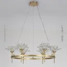 Кольцевые люстры и светильники LOTOS 6 плафонов. Lampatron lotos-6 2165-3629