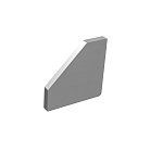 Заглушка SLV 1004893 GRAZIA 10 EDGE (2 шт., алюминий)