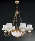 Подвесная люстра Reccagni Angelo L 8380/6+2 rosa 8380