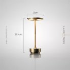 Настольная лампа ROBBI Цвет: Латунь Lampatron f-robbi-brass 8165-22354