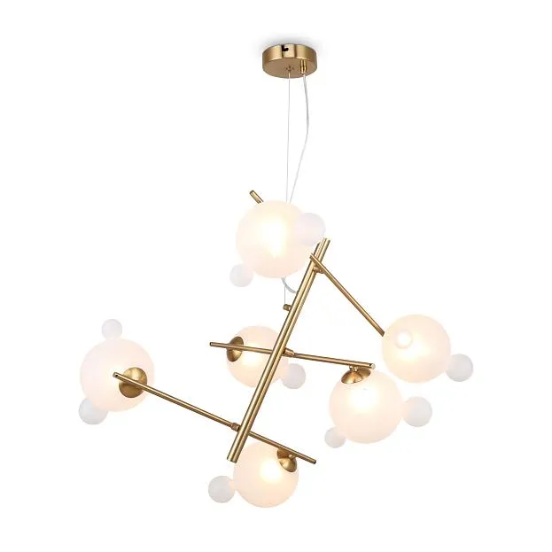 Подвесной светильник Freya FR5374PL-06BS Flaty