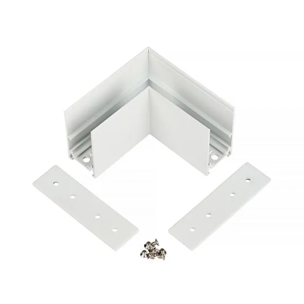 Коннектор угловой MyFar MT0201-CL-W Accessories for MagLine 23