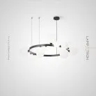 Кольцевые люстры и светильники IDAR Lampatron 8328-22701