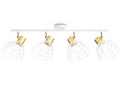 Настенно-потолочный спот Ambrella light TR8603/4 WH/GD