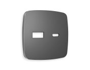 Лицевая панель OMEGA (Антрацит серый) для розетки 2USB Ambrella Volt OP6610 QUANT