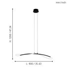 Подвес Eglo 99382 EGIDONELLA