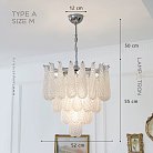 Люстра RADA CH Размер M. Тип A Lampatron 8897-25173