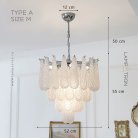Люстра RADA CH Размер M. Тип A Lampatron 8897-25173