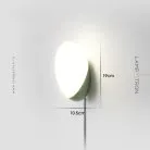 Бра VOLLRAD Цвет зеленый. С выключателем на проводе Lampatron 8591-23932