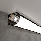 Угловой профиль для светодиодной ленты 2м Elektrostandard LL-2-ALP008 (черный/белый) a053627