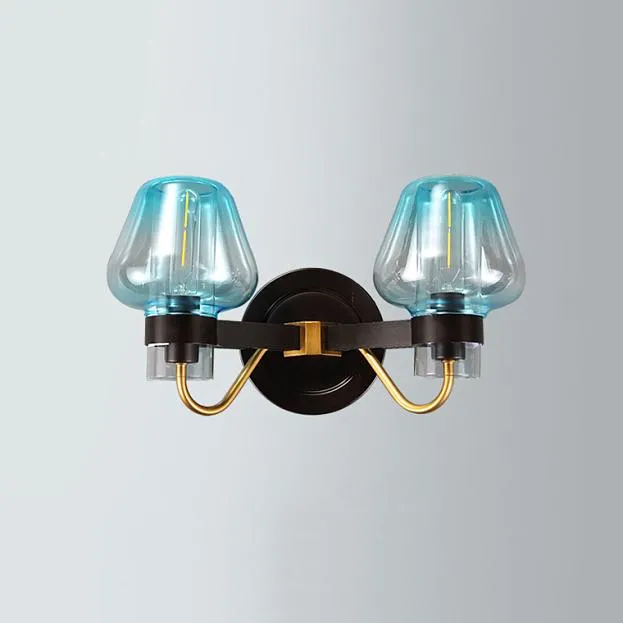 Бра MONTALEMBERT SCONCE L2 BY Studios Черный, Голубой ImperiumLoft 185391-26 TWINKLE-WALL01