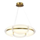 Подвесная люстра ST Luce Etoile SL1304.203.45 Золотистый/Белый LED 1*45W 3000K
