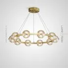 Кольцевые люстры и светильники SEMUND Lampatron 8098-22141