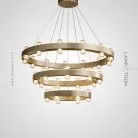 Кольцевые люстры и светильники BRANDON Lampatron 8928-25264
