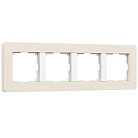 Рамка Werkel W0043066 Split айвори/белый, soft-touch a067257
