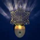 Ночник Uniel DTL-315 Цветок/White/Sensor