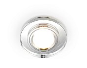 Встраиваемый точечный зеркальный светильник MR16 Ambrella light 8060 CL Crystal Spot