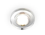 Встраиваемый точечный зеркальный светильник MR16 Ambrella light 8060 CL Crystal Spot