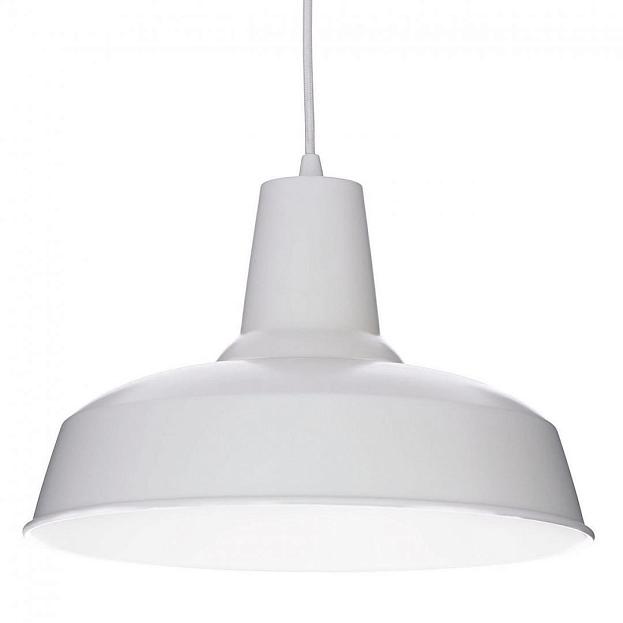 Подвесной светильник Ideal Lux 102047 MOBY SP1 BIANCO