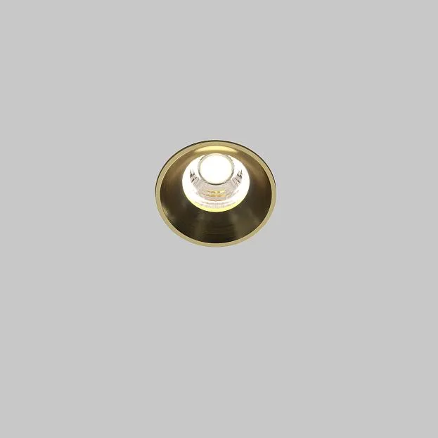 Встраиваемый светильник Maytoni DL058-7W4K-TRS-BS Round