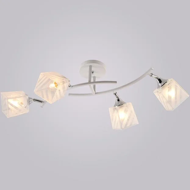 Потолочная люстра Reluce 01593-0.3-04 WH+CR Потолочная люстра Reluce 01593-0.3-04 WH+CR