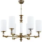 Потолочная люстра Kutek MER-ZW-6(P) Merano-szklany Klosz