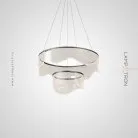 Кольцевые люстры и светильники SCENE RING Тип A. Размер S. Цвет серый Lampatron scene-ring-a-grey-s 8655-24178