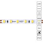 Светодиодная лента 24V 9,6W/m 4000К 5м Arte Lamp A2412005-02-4K TAPE