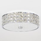 Люстра хрустальная с пультом LED RGB Хром Citilux CL32413G1 Портал