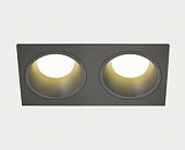 Встраиваемый светильник ItalLine IT08-8013 black 3000K 2 шт + IT08-8015 black