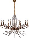Подвесная люстра ILLUMICO IL2307-8POR-39 GD