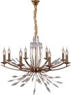 Подвесная люстра ILLUMICO IL2307-8POR-39 GD