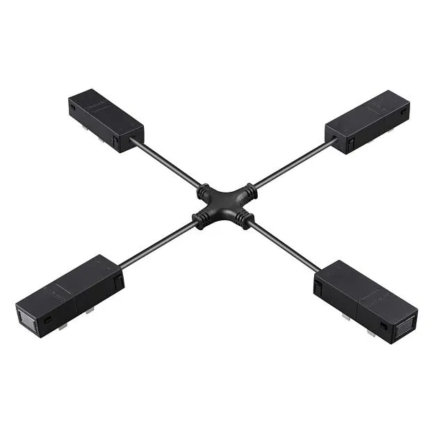 Гибкий токопроводящий соединитель "X" IP20 Novotech 135315 VECTOR