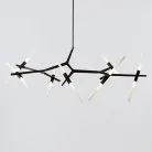 Люстра ANDES 14 плафонов. Цвет черный. Lampatron 662-5583
